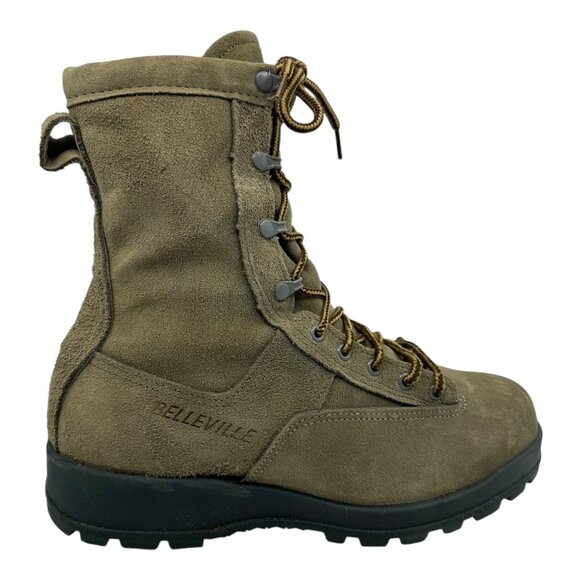 Belleville 675ST SZ.10.5R Mens Vibram Sole Steel Toe Military Boots Suede NWTS - Picture 8 of 15